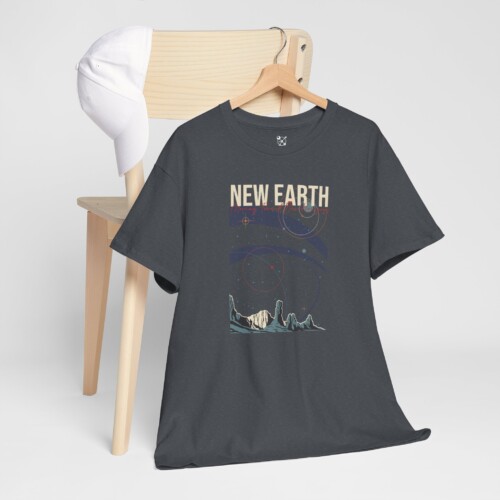 New Earth Unisex Heavy Cotton Tee - Image 5