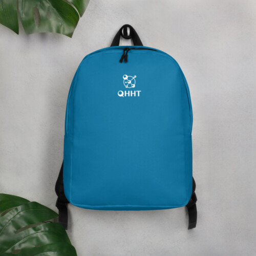 QHHT Official Logo Minimalist Backpack - Image 4