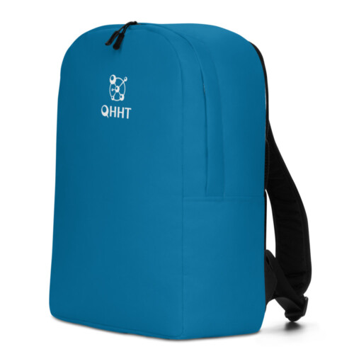 QHHT Official Logo Minimalist Backpack - Image 7