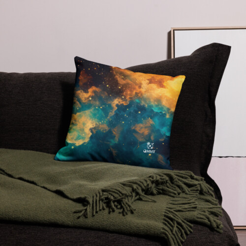 QHHT Official Nebula Throw Pillow