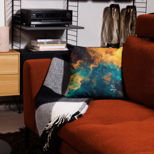 QHHT Official Nebula Throw Pillow - Image 4
