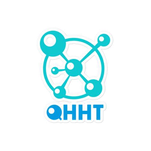QHHT Logo Bubble Stickers - Image 2