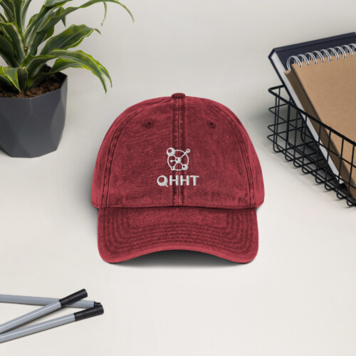 QHHT Official Vintage Cotton Twill Cap - Image 3