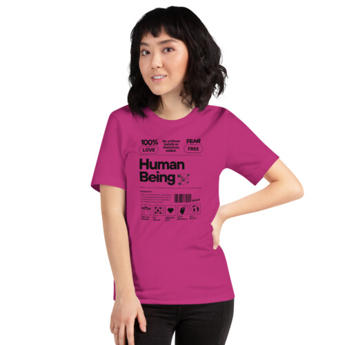 Human Being T-Shirt Colorful Prints